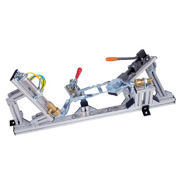 Dampfbiegeform mit Verpressung